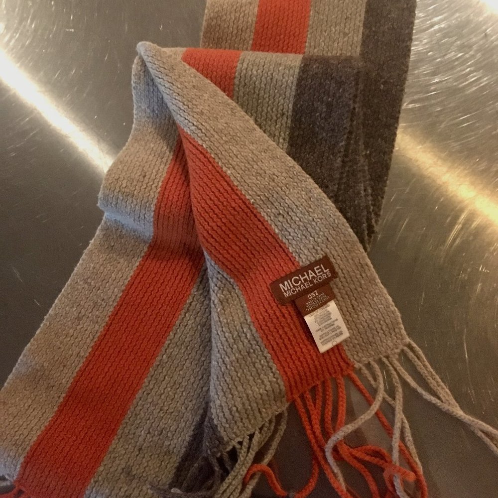 Michael by Michael Kors Extra Long Fringed Scarf